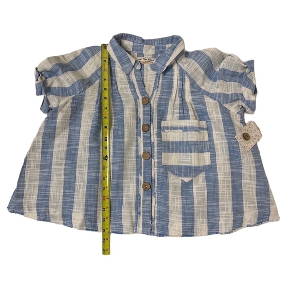 Free People Women’s Away At Sea Striped Top - Picture 10 of 11